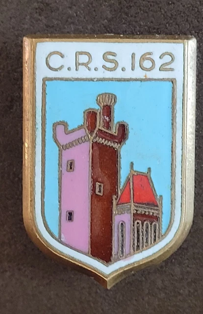 ORIGINAL- ANCIEN ECU BLASON pour insigne CUIRASSE GENDARMERIE 7