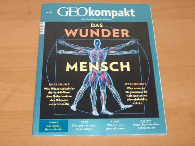 Geo Kompakt Nr. 59 "Das Wunder Mensch"