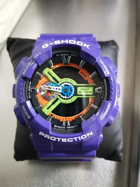 G-SHOCK GA-110EV-6AJR エヴァ初号機モデル 電池交換済（CASIO G-SHOCK 