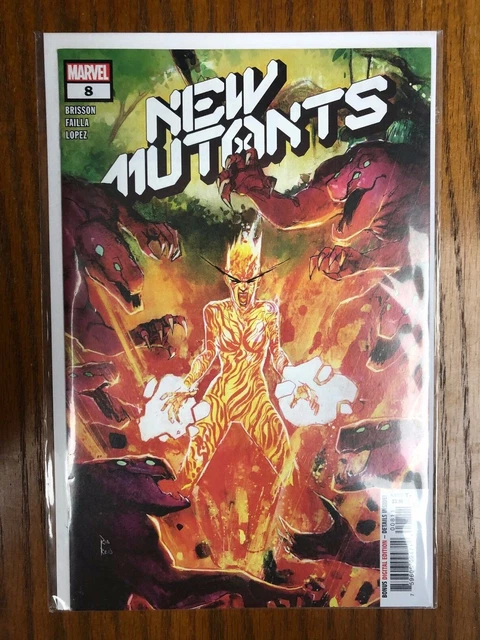 New Mutants 8 8A main first 1st print Ed Brisson 2020 MARVEL X-MEN NM/NM-