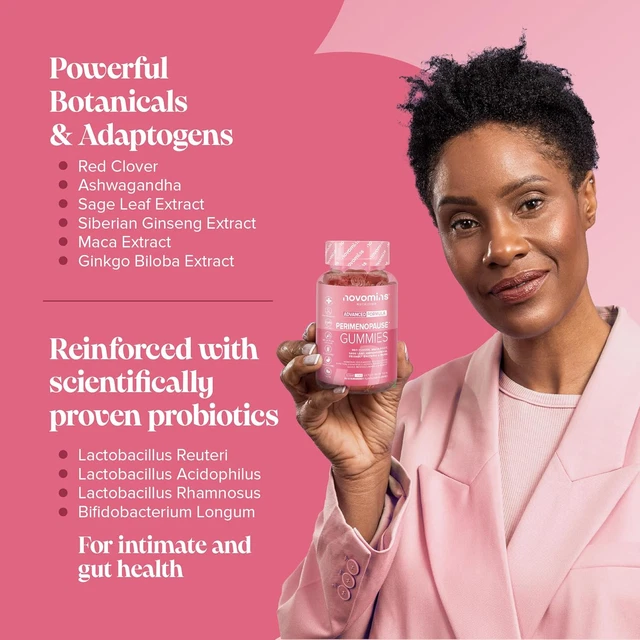 PERIMENOPAUSE GUMMIES Perimenopause & Menopause Supplements with