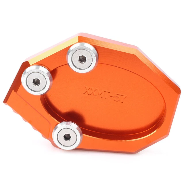 Supporto estensione piastra supporto laterale per Kawasaki KLX250 2009-2015 arancione