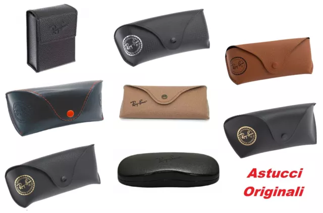 ASTUCCIO PORTA OCCHIALI per RayBan da sole custodia Ray Ban rigida
