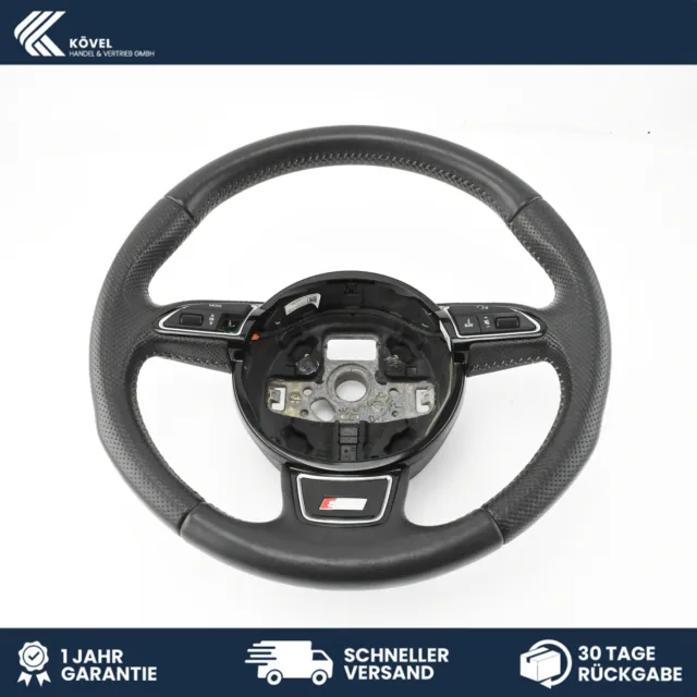 Lenkrad mit Multifunktionstasten Leder S-Line Audi A5 B8 8T / A4 B8 8K