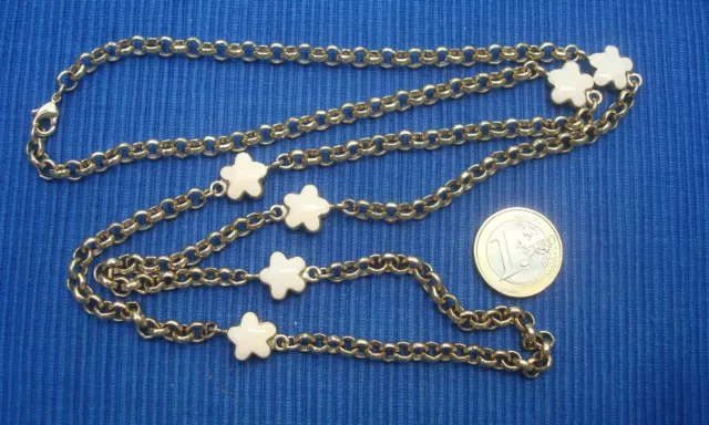 Collier Maty En Plaque Or – Très Beau, état Neuf, Occasion