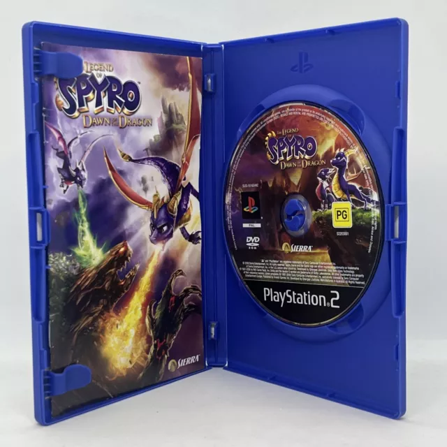 The Legend Of Spyro Dawn Of The Dragon 2008 PS2 Sony PlayStation Video Game PAL 3