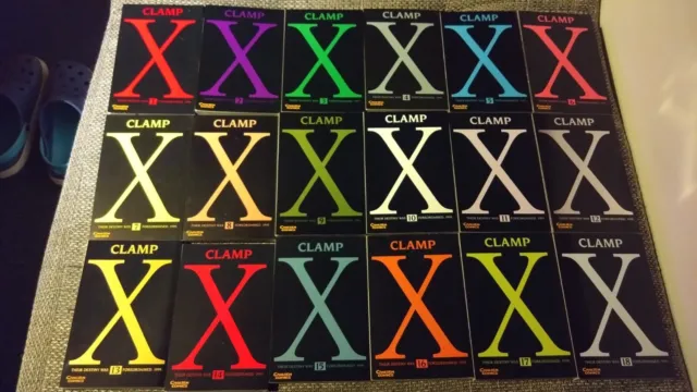 X 1999 Their Destiny Was Foreordained CLAMP Manga 1-18