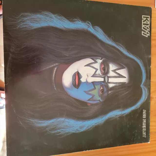 KISS ACE FREHLEY SOLO LP 1978 ORIGINAL OZ Press Vinyl Record