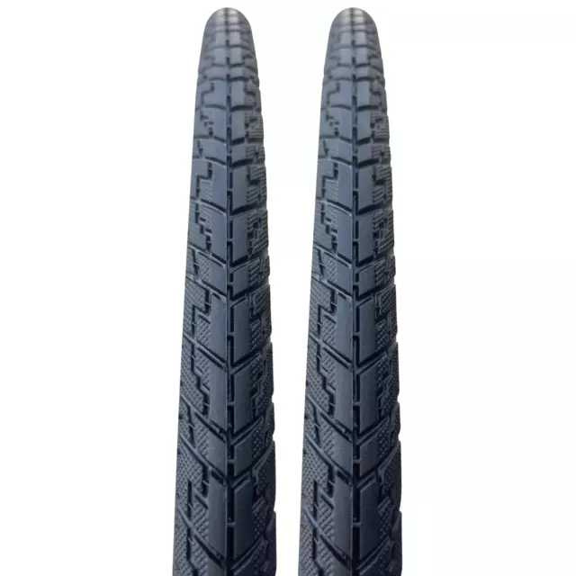 2x Positz Bicycle Tyres 700 x 32c suits Road, Gravel, Bike Paths (32-622) 28"