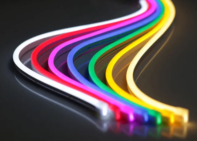 12V Flexible LED Strip Waterproof Sign Neon Lights Silicone Tube 1M 3M 5M