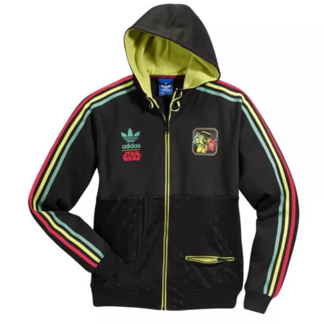 Adidas Star Wars Originals Black Rasta Boba Fett Track Top Jacket