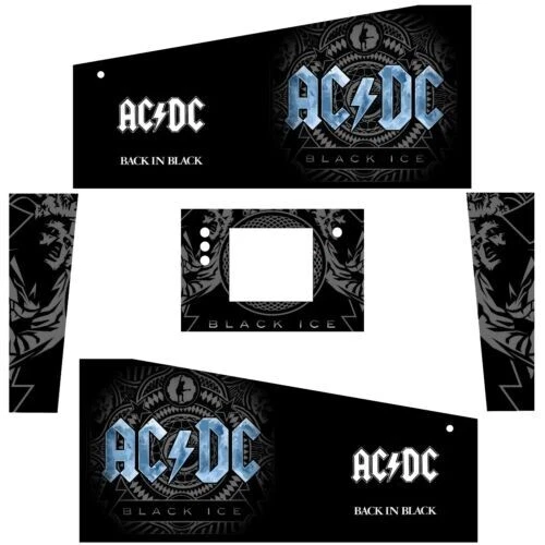 Stickers Goldorak Pour Pincab Pinball - Autocollants Déco Flipper