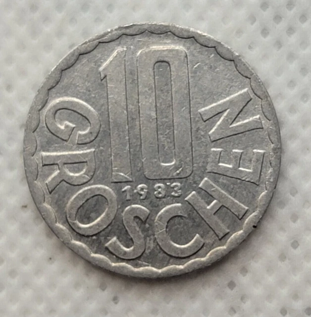 🪙Austria 1983 🪙 10 Groschen Europe Coin🪙