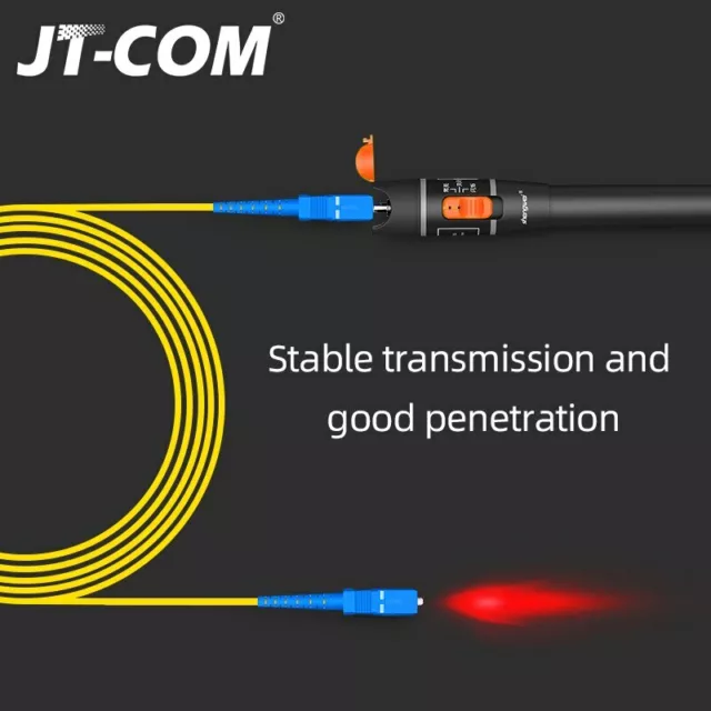 10mW Visual Fault Locator 30mW/20mW/10mW/1mW Fibra Ottica Cable Tester 5km 10km