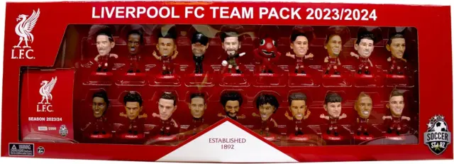 Soccerstarz - Liverpool Team Pack 20 figure (2023/24 Version) **BRAND NEW**