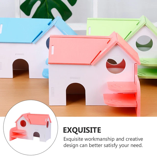 1Pc Guinea Hamster Hütte Hamster Schlafen Käfig Hamster Bett 2