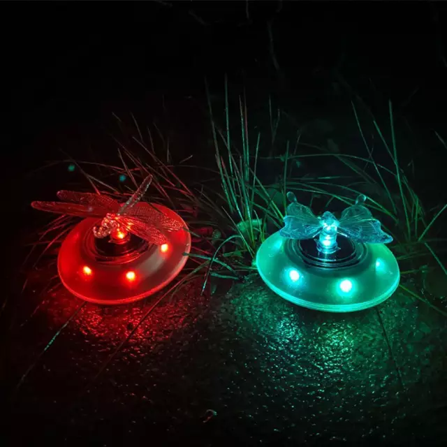 Solar RGB LED Swimming Pool Underwater Floating Lamp Outdoor Garden Lawn Light