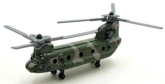 Motor Max 9 cm de largo diecast 76334 - Helicóptero RAF Chinook