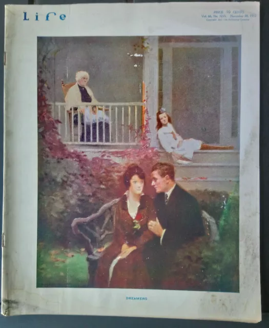 Life Magazine Vol. 66 No. 1725 - November 18, 1915