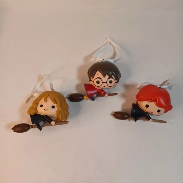 HALLMARK HARRY POTTER Ornaments Hermione Granger Ron Weasley Christmas