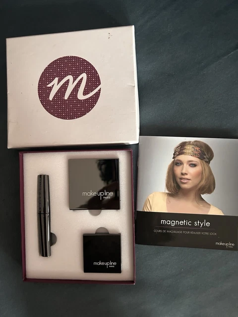 Lot De 3 Coffrets Maquillage Rétro Miss Fiorucci – Yeux, Lèvres, Teint Avec Miroir