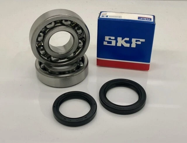 Crankshaft Bearing & Seal Kit For Yamaha YQ50 / Aerox 50 (2003) - 2 Bearings + 2 Seals