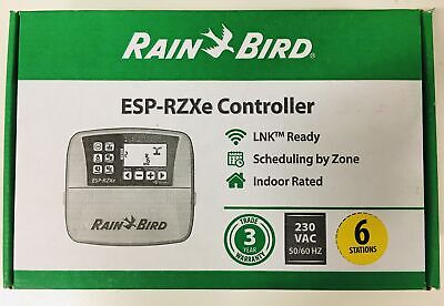 RAIN BIRD TIMER PROGRAMMATORE CENTRALINA 6 STAZIONI ESP RZX e6i 230 WIFI ready