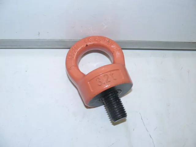 Cartec C810FX24 Female Hoist Ring Swivel Eyebolt M24 Thread 3.2 Ton CG807
