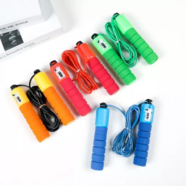 Counting Skip Rope Green Red Blue Orange Jumping Rope Exercise Tool  Fitness