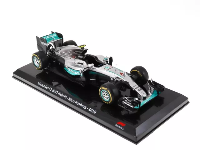 Formel 1 MERCEDES F1 W07 Hybrid Nico Rosberg 2016- 1:24 Diecast Modellauto OR029