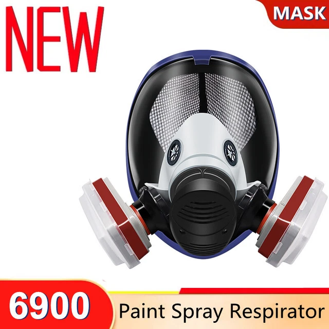 15 in 1 Suit For 6800 Gas Mask Full Facepiece Spray Painting Reusable Respirator
