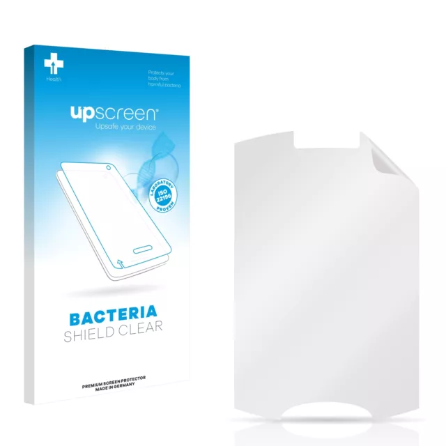 upscreen Schutzfolie für Samsung GT-B2710 Anti-Bakteriell Displayfolie Klar 3