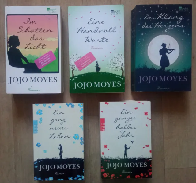 5 x Jojo Moyes - Taschenbuch - Sammlung, Bücherpaket, Konvolut