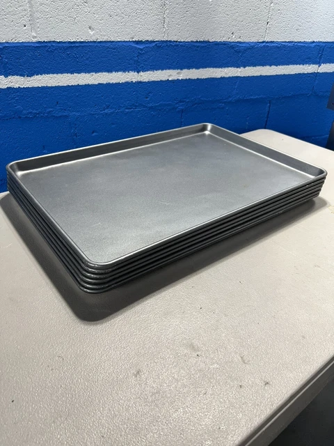 Focus Foodservice 900804 HEAVY DUTY FULL SIZE SHEET PAN ALUMINUM NON STICK 6 Qty