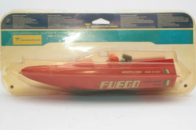 MODELLINO MOTOSCAFO FUEGO Monteleone anni