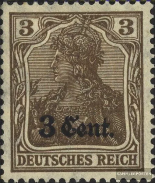 Etappengebiet West 1 postfrisch 1916 Germania