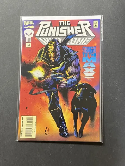 Marvel Comic Book ( VOL. 1 ) The Punisher War Zone #37