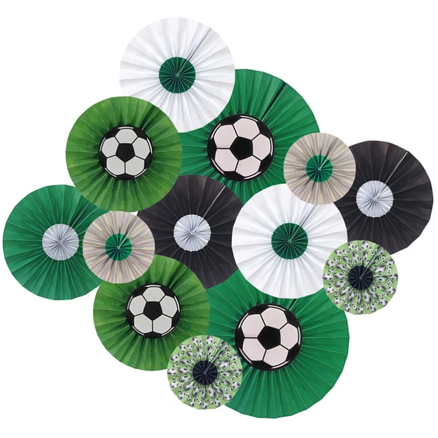 Decorazioni Per Festa Con Ventagli Di Carta Rosa – Set Da 9 Pezzi, Ghirlande Da Parete A Forma Di Fiore, Ideali Per Compleanno, Matrimonio E Baby Shower (Dimensioni S, M, L)
