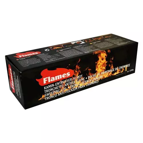 Tronchetto Filtros de Hollín Deshollinador para Chimeneas Flames Ca. 1,2 KG 2