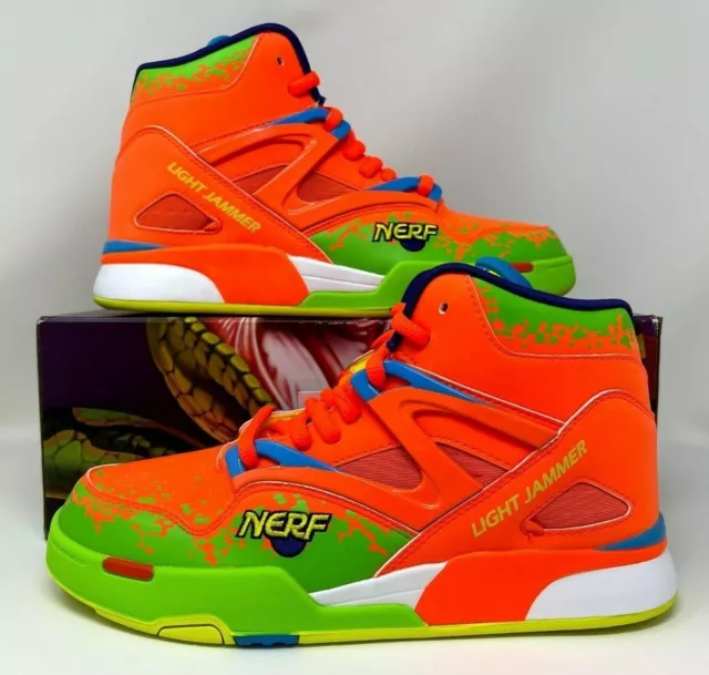 NERF x Reebok Pump Omni Zone II 2 Light Jammer Basketball Orange Size 8 GY8068