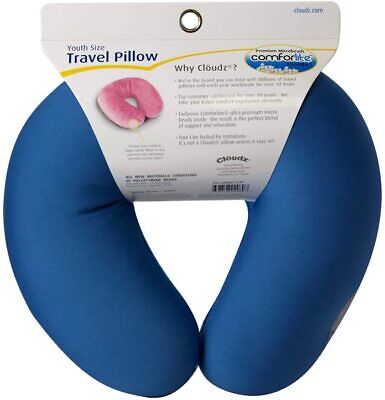 Cloudz Youth Size Travel Pillow - Blue 2