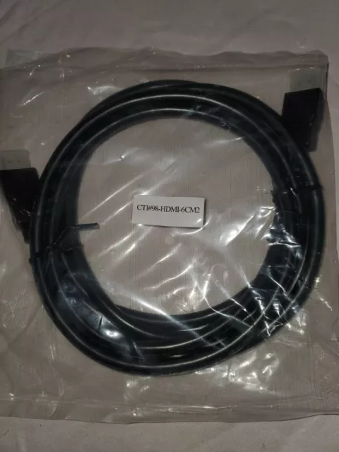 CIT#98-HDMI-6CM2 Ultra Slim High Speed HDMI 6ft Cable