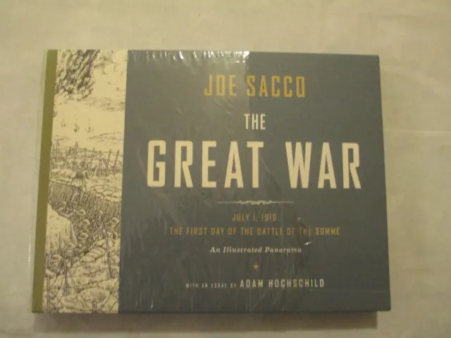 Joe Sacco the Great War hardback   2013 norton publishers