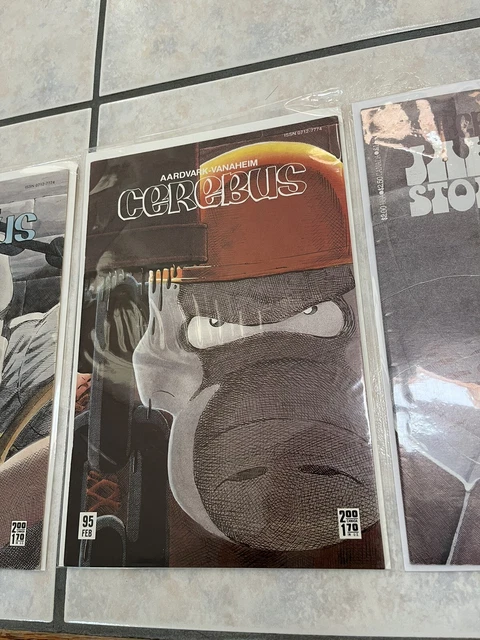 Cerebus The Aardvark #94,95,123 VF/NM  Aardvark-Vanaheim 3- Comics Dave Sim! 3