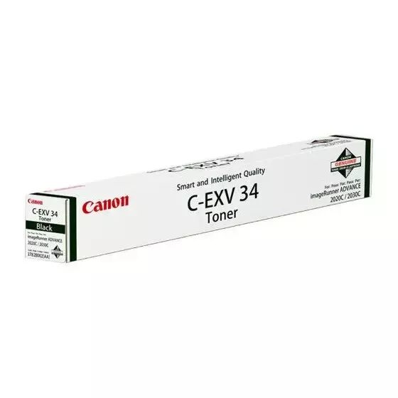 Canon C-EXV 34 (3782B002) Cartouche de toner Noir Black Neuf