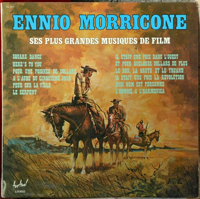 33t B.O.F. - Ennio Morricone - Ses plus grandes musiques de film - OST (LP)