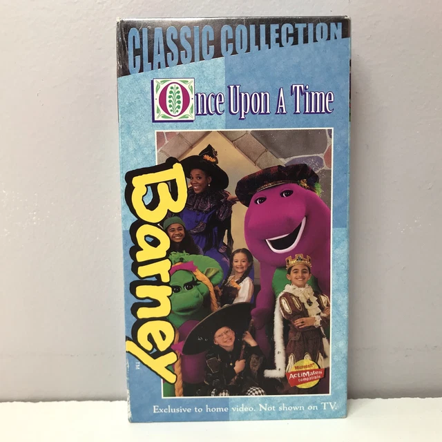BARNEY & FRIENDS Once Upon a Time VHS Video Tape Classic Collection Along Songs 16.69 PicClick CA