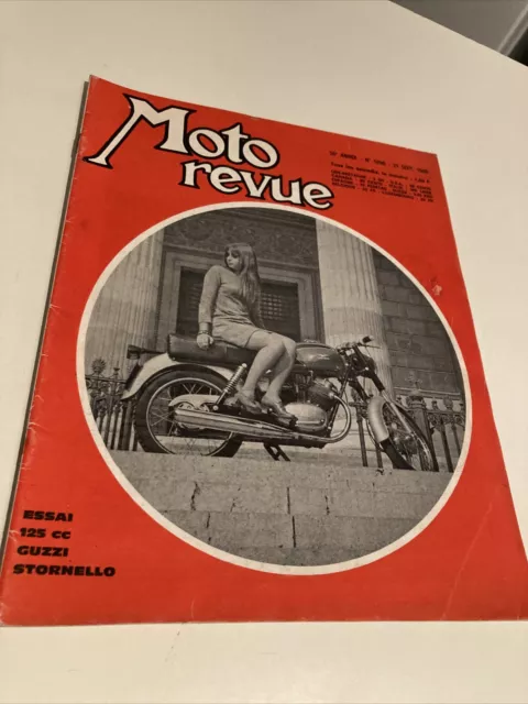 Magazine Motorcycle No 1898 1968 Guzzi 125 Volition Motosacoche 500 Ossa 460