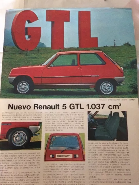 Publicidad Automóvil Renault 5