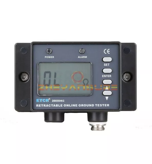 1 pz nuovo ETCR2800KC rilevatore di resistenza al suolo split-core 0,010Ω~100Ω